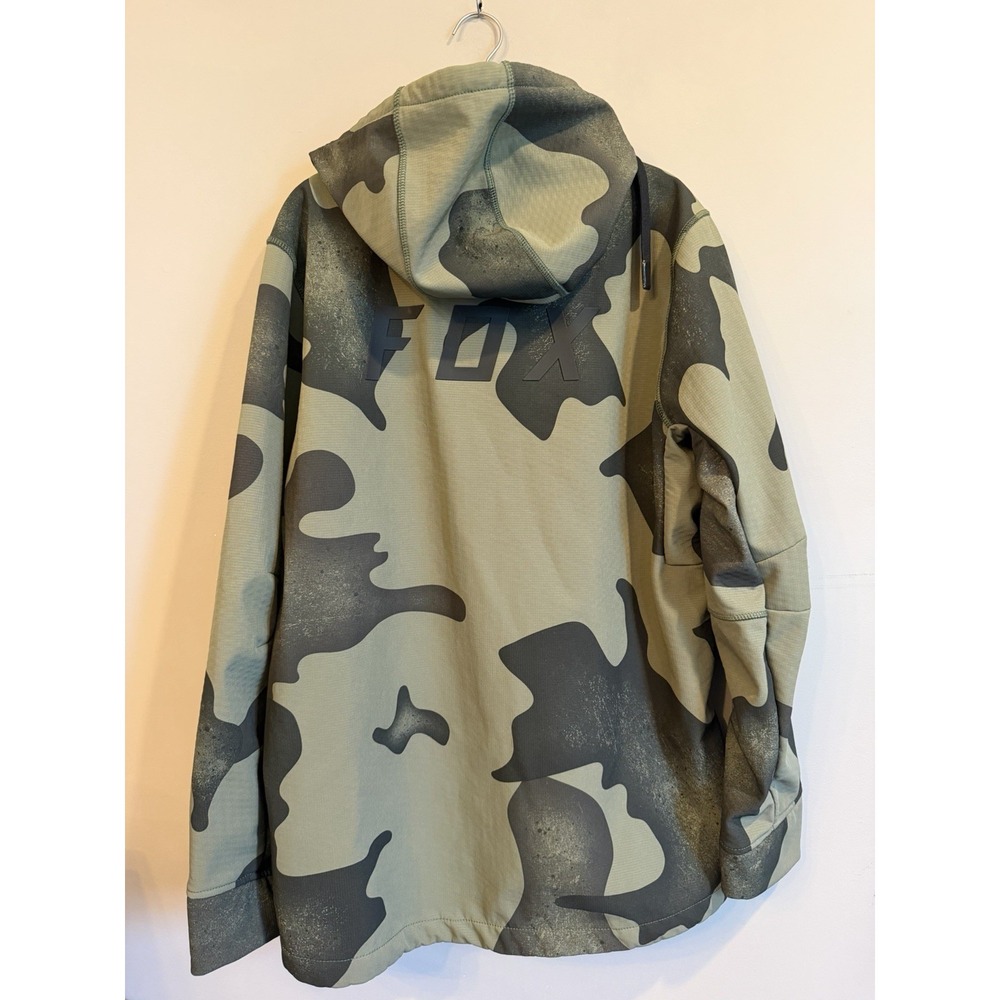 Fox Racing Pit Jacket Green Camo Size Large - Picture 3 of 3